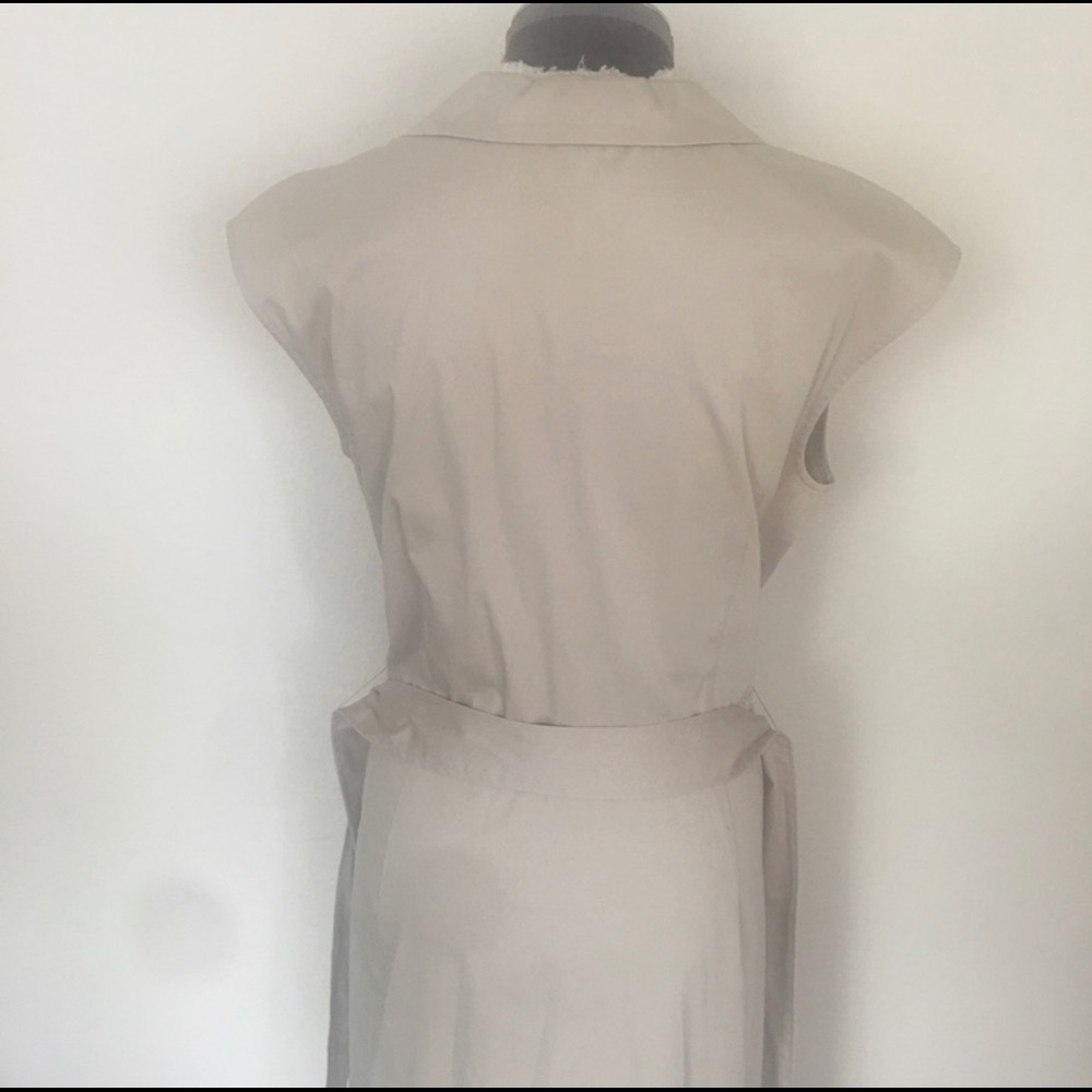Ann Taylor khaki dress sz 12 - Picture 4 of 5